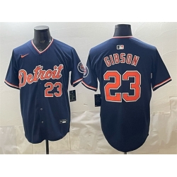 Men Detroit Tigers  Kirk Gibson Navy 2026 Alternate Vapor Premier Limited Stitched Baseball Jersey