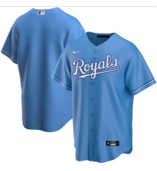 Men Kansas City Royals Nike Blue Blank Jersey