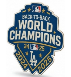 Dodgers 2024 2025 Back To Back World Champions Patch Biaog Dodgers 2024 2025 Back To Back World Champions Patch Biaog