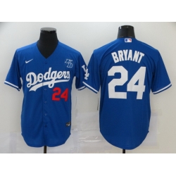 Dodgers 24 Kobe Bryant Royal 2020 Nike KB Cool Base Jersey