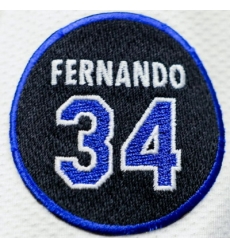 Men Dodgers Fernando Valenzuela patch Biaog