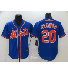 Mets 20 Pete Alonso Royal 2020 Nike Flexbase Jersey