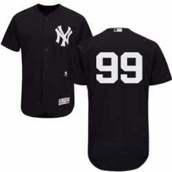 Mens Majestic New York Yankees 99 Aaron Judge Navy Blue Flexbase Authentic Collection MLB Jersey