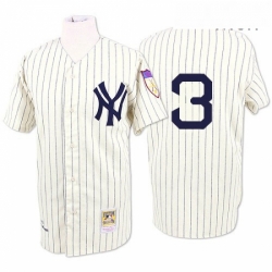 Mens Mitchell and Ness 1929 New York Yankees 3 Babe Ruth Replica White Throwback MLB Jersey