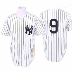 Mens Mitchell and Ness 1961 New York Yankees 9 Roger Maris Replica White Throwback MLB Jersey