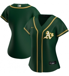 Oakland Athletics Nike Women Alternate 2020 MLB Team Jersey Green