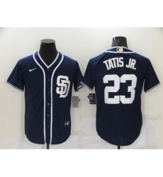 Men San Diego Padres 23 Fernando Tatis Jr Navy 2021 Jersey