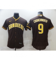 Youth Nike San Diego Padres 9 Jake Cronenworth Brown 2021 Road Player Jersey