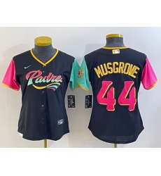 Youth San Diego Padres 44 Joe Musgrove 2022 Black City Connect Stitched Baseball Jersey