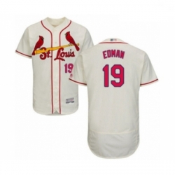 Men St. Louis Cardinals 19 Tommy Edman Cream Alternate Flex Base Authentic Collection Baseball Player Jersey