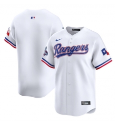 Men Texas Rangers Blank White 2023 World Series Champions Stitched Baseball Jersey