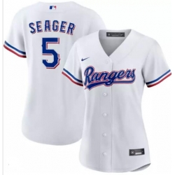 Women Texas Rangers Corey Seager Nike Whitel Stitched Player Jersey