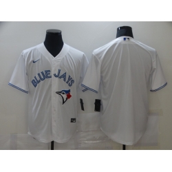 Men Toronto Blue Jays Nike White Blank Jersey