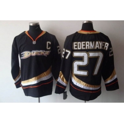 nhl anaheim ducks #27 niedermayer black[c patch]