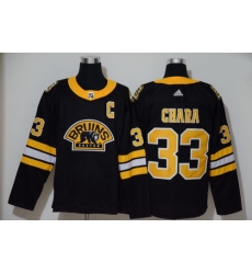 Bruins 33 Zdeno Chara Black 3rd Adidas Jersey