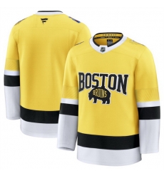 Men Boston Bruins Blank Gold 2026 Stadium Series Stitched Hockey Jersey Men Boston Bruins Blank Gold 2026 Stadium Series Stitched Hockey Jersey