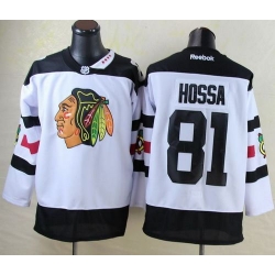 Blackhawks #81 Marian Hossa White 2016 Stadium Series Stitched NHL Jersey 7880 44459