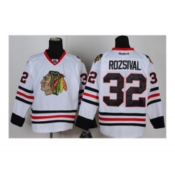 NHL Jerseys Chicago Blackhawks #32 Rozsival white[rozsival]