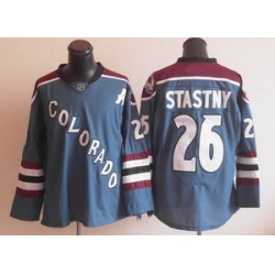 Colorado Avalanche 26 Paul Stastny Blue Jerseys