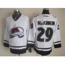 NHL Colorado Avalanche #29 Nathan MacKinnon white-black jerseys