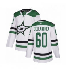 Youth Adidas Dallas Stars 60 Ty Dellandrea Authentic White Away NHL Jersey 