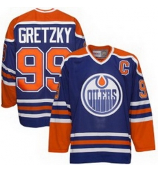 Youth Kids Edmonton Oilers 99 Wayne Gretzky lt.Blue Jersey