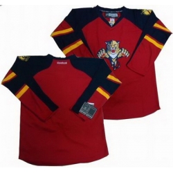 Florida panthers blank red jerseys