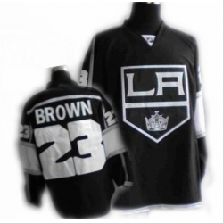 Los Angeles Kings Alternate jerseys 23# BROWN black