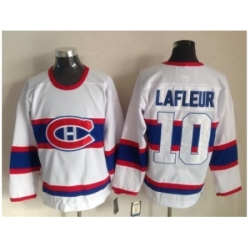 NHL montreal canadiens #10 lafleur white jerseys[2015 winter classic]