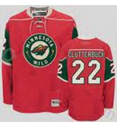 Minnesota Wild 22# CLTTERBUCK RED