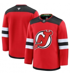 Men New Jersey Devils Blank Red 2024 25 Home Stitched Hockey Jersey