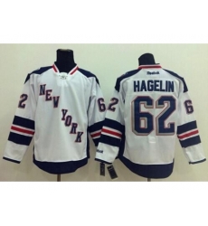 New York Rangers #62 Carl Hagelin White 2014 Stadium Series Stitched NHL Jersey