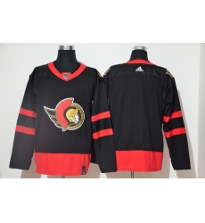 Men Ottawa Senators Blank Black 2020 21 Reverse Retro Adidas Jersey