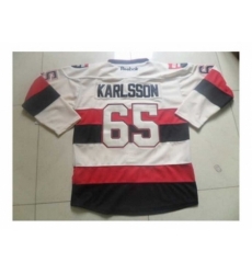 NHL Jerseys Ottawa Senators #65 Karlsson Cream Heritage Classic[2013 new]