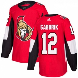 Youth Adidas Ottawa Senators 12 Marian Gaborik Premier Red Home NHL Jersey 