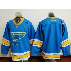 Blues Blank Light Blue 2017 Winter Classic Stitched NHL Jersey