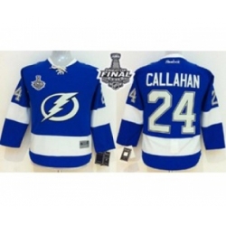 women nhl jerseys tampa bay lightning #24 callahan blue[2015 stanley cup]