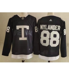 Men's Toronto Maple Leafs 88 William Nylander Navy 2022 NHL Heritage Classic Adidas Jersey