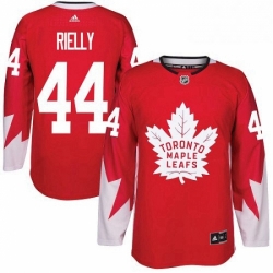 Youth Adidas Toronto Maple Leafs 44 Morgan Rielly Authentic Red Alternate NHL Jersey 