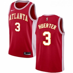 Youth Nike Atlanta Hawks 3 Kevin Huerter Swingman Red NBA Jersey Statement Edition 