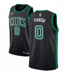 Womens Adidas Boston Celtics 0 Robert Parish Swingman Black NBA Jersey Statement Edition 