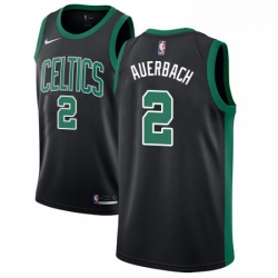 Youth Adidas Boston Celtics 2 Red Auerbach Swingman Black NBA Jersey Statement Edition