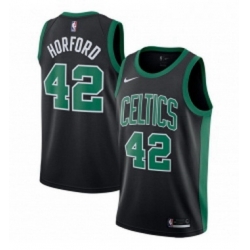 Youth Adidas Boston Celtics 42 Al Horford Authentic Black NBA Jersey Statement Edition