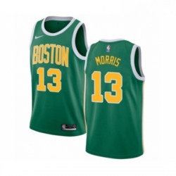 Youth Nike Boston Celtics 13 Marcus Morris Green Swingman Jersey Earned Edition 