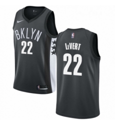 Youth Nike Brooklyn Nets 22 Caris LeVert Swingman Gray NBA Jersey Statement Edition