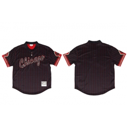 Men Chicago Bulls Blank Stitched Baseball Jersey