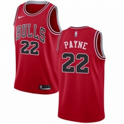 Mens Nike Chicago Bulls 22 Cameron Payne Swingman Red Road NBA Jersey Icon Edition