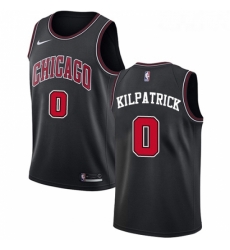 Youth Nike Chicago Bulls 0 Sean Kilpatrick Swingman Black NBA Jersey Statement Edition 