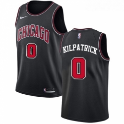 Youth Nike Chicago Bulls 0 Sean Kilpatrick Swingman Black NBA Jersey Statement Edition 