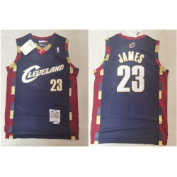 Cavaliers 23 Lebron James Black 2003 04 Hardwood Classics Jersey